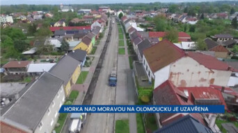Horku nad Moravou na Olomoucku uzavřela rekonstrukce