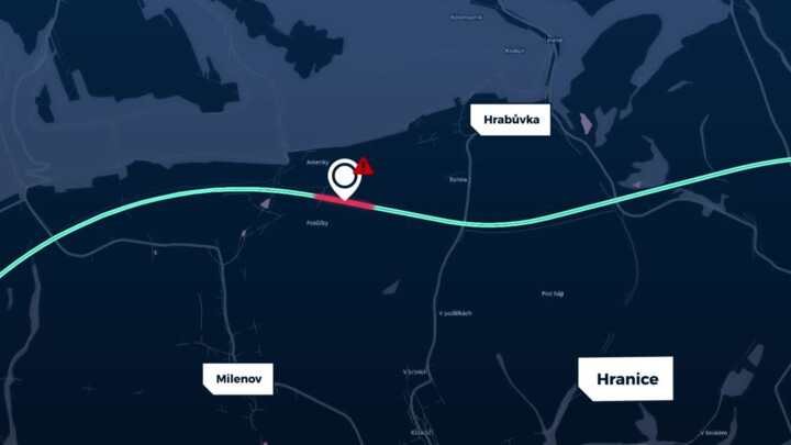 Řidiči často bourají na D1 nedaleko Hranic na Moravě, na co dát pozor?