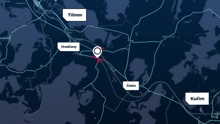 U Čebína v Jihomoravském kraji řidiči často bourají