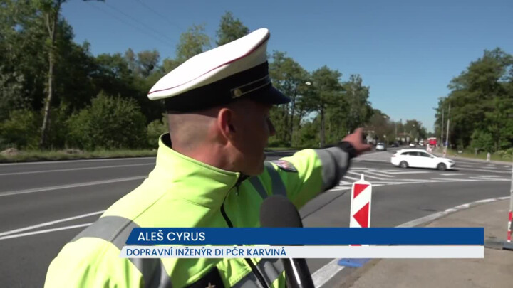 Na I/59 mezi Ostravou a Karvinou ŘSD kvůli bezpečnosti změnilo organizaci dopravy