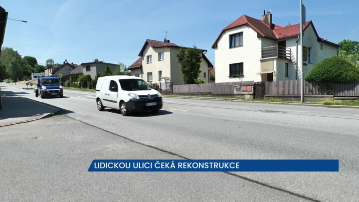 Lidickou ulici čeká uzavírka, řidiči si zajedou