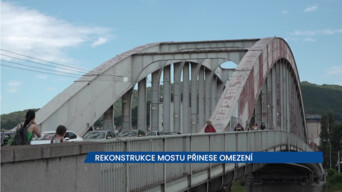 Rekonstrukce mostu dr. Edvarda Beneše v Ústí nad Labem přinese výrazná omezení