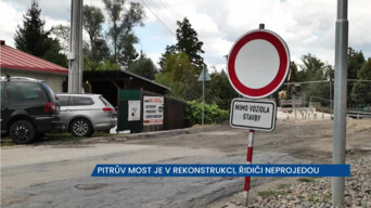 Pitrův most v Rajhradě je v rekonstrukci, řidiči si zajedou