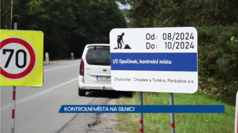 ŘSD buduje kontrolní dohledová místa na silnici mezi Pardubicemi a Kolínem