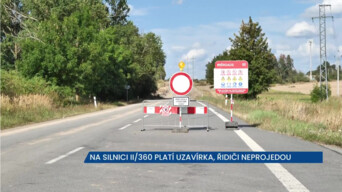 Na silnici II/360 se rekonstruuje vozovka, řidiči neprojedou, hotovo má být na konci října