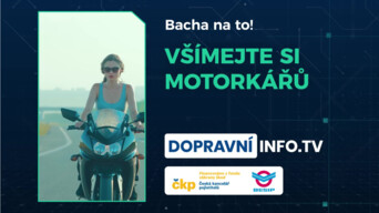 Za volantem dejte prostor motorkářům, jsou velmi zranitelní