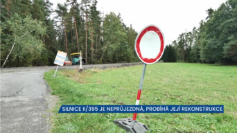 Silnice mezi Ludvíkovem a Zbraslaví je uzavřena, řidiči neprojedou