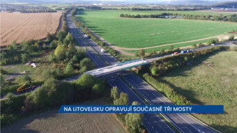 Na Litovelsku opravují současně tři mosty