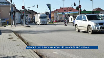 Lidická ulice v Havlíčkově Brodě bude na konci října opět průjezdná, řidiči zatím musí objížďkou