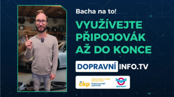 Využívejte připojovací pruh až do konce