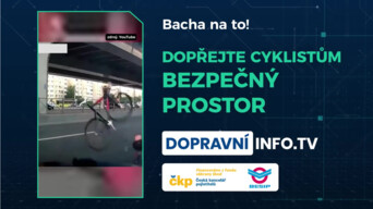 Dopřejte cyklistům bezpečný prostor