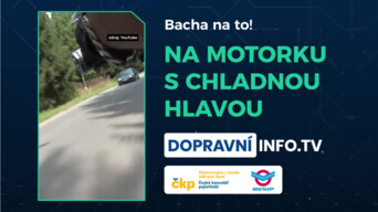 Na motorku sedejte s chladnou hlavou