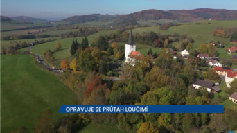 ŘSD opravuje průtah Loučimí na Domažlicku