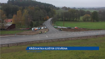 Křižovatka Klášter na I/20 je otevřena