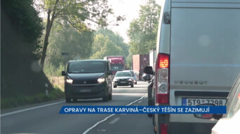 Opravy na trase Karviná–Český Těšín mají přestávku, stavba se zazimuje