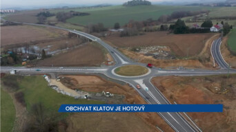 Obchvat Klatov je hotový, výrazně ulehčí městu od tranzitní dopravy