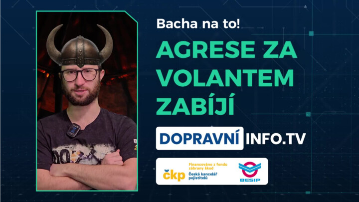 Agrese za volantem zabíjí!