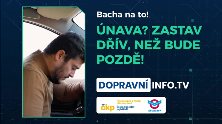 Únava? Zastav dřív, než přijde mikrospánek!