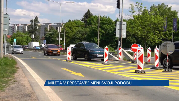 Mileta v přestavbě mění svoji podobu