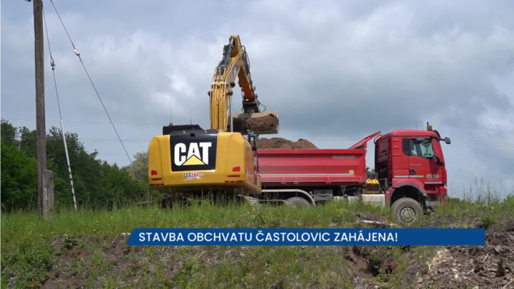 Stavba obchvatu Častolovic zahájena!