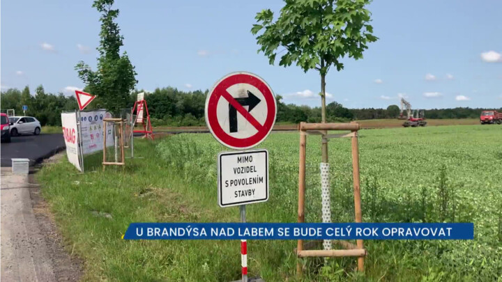 U Brandýsa nad Labem se bude celý tento rok opravovat