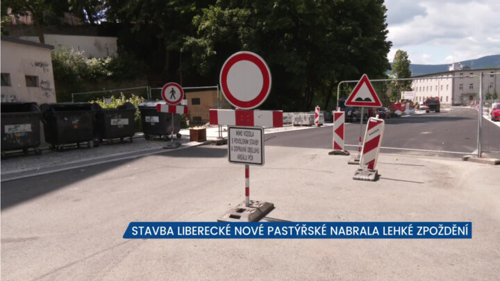 Stavba Nové Pastýřské v Liberci se blíží k závěru, brzy mimo jiné odlehčí přetíženému Šaldovu náměstí