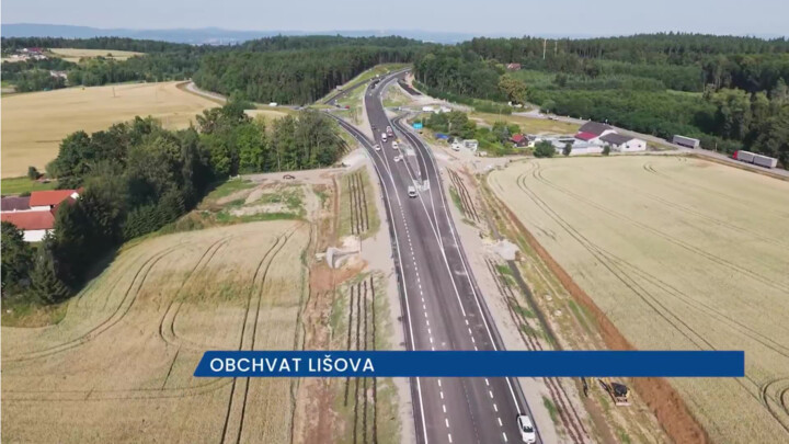 Obchvat Lišova a Štěpánovic je hotový, na trase z Českých Budějovic do Třeboně řidiči pojedou bezpečněji
