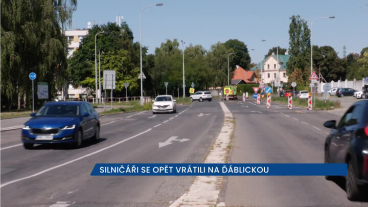 Silničáři se opět vrátili na Ďáblickou, opravují další úsek