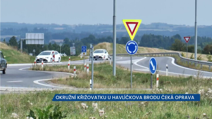 Frekventovanou křižovatku u Havlíčkova Brodu čeká rekonstrukce, bude platit objízdná trasa