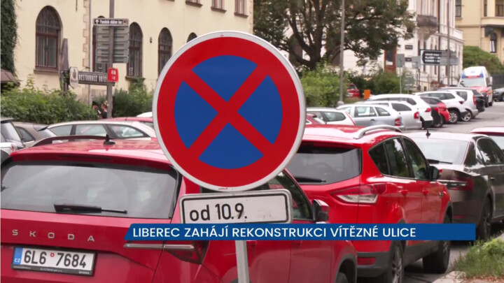Liberec spouští rekonstrukci Vítězné ulice, důležitá komunikace bude uzavřena do konce roku