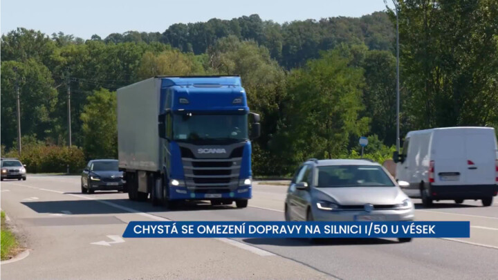 Chystá se omezení dopravy na silnici I/50 u Uherského Hradiště-Vésky