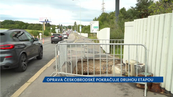 Oprava Českobrodské ulice v Praze pokračuje druhou etapou