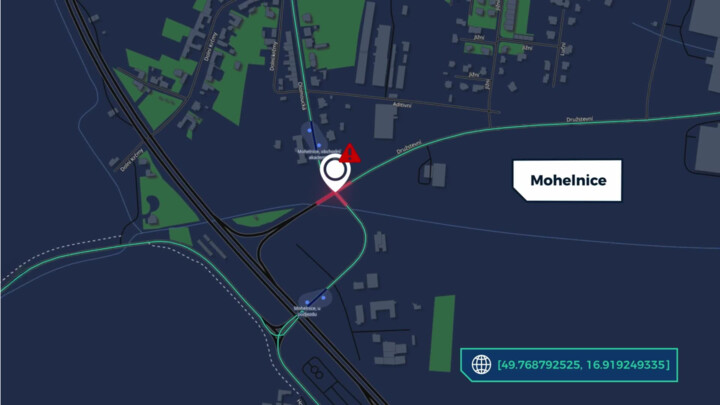 Křižovatka u Mohelnice dělá řidičům problémy, proč zde bourají?