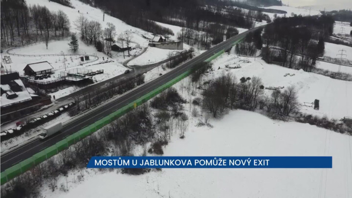 Bezpečnost provozu v Mostech u Jablunkova zajistí nový exit, do té doby zde dejte pozor