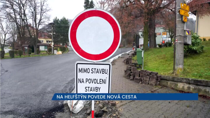 Na Helfštýn povede nová cesta, Týn nad Bečvou ale chystá další opravy