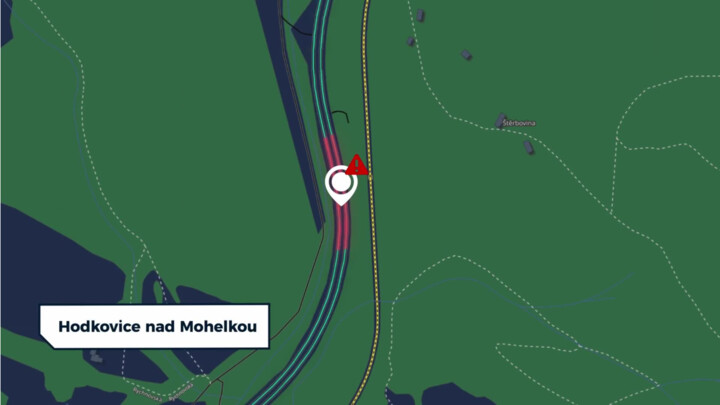 Místo s častou nehodovostí na I/35 na příjezdu do Liberce. Proč jsou zde havárie tak časté?