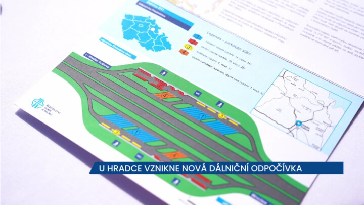 U Hradce Králové vznikne nová dálniční odpočívka