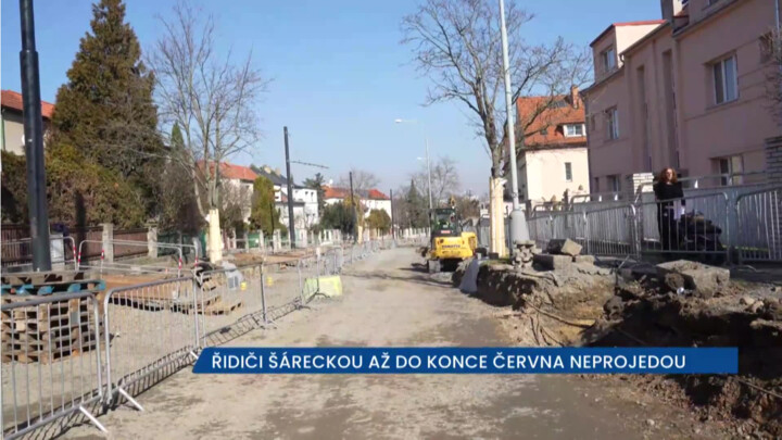 Řidiči Šáreckou v Praze 6 až do konce června neprojedou