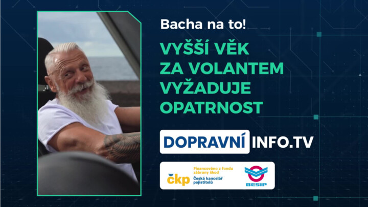 Vyšší věk za volantem vyžaduje opatrnost