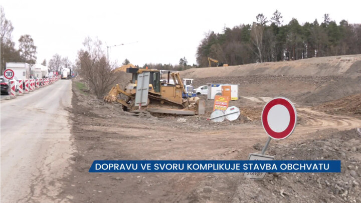 Dopravu ve Svoru komplikuje stavba obchvatu