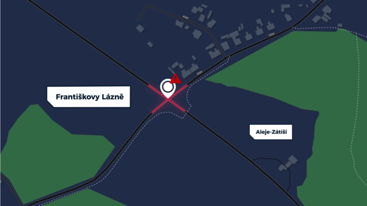 U Františkových Lázní se na I/21 opakují nehody, na vině bývá nedání přednosti