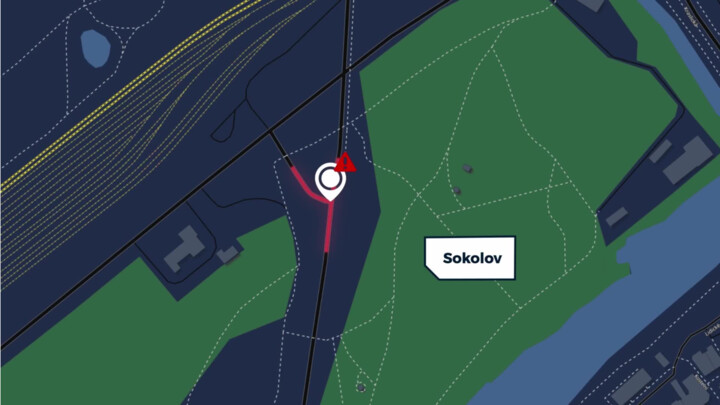 Na obchvatu Sokolova se často bourá, řidiče zrazuje rozhled i rychlá jízda