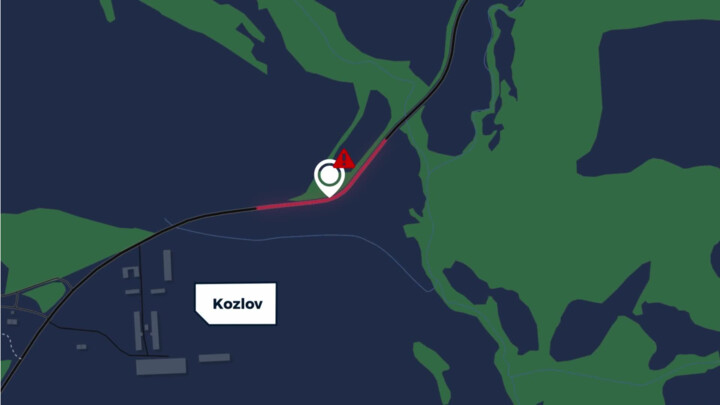 U Teleče se často bourá, řidiče tam zaskočí ostrá zatáčka