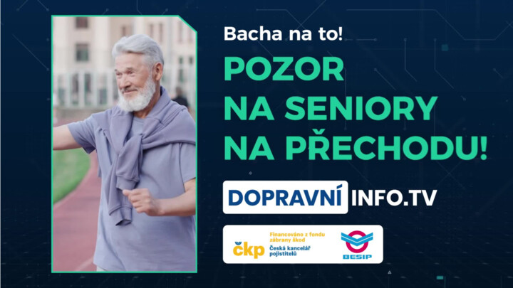 Pozor na seniory na přechodu!