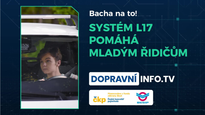 Systém L17 pomáhá mladým řidičům