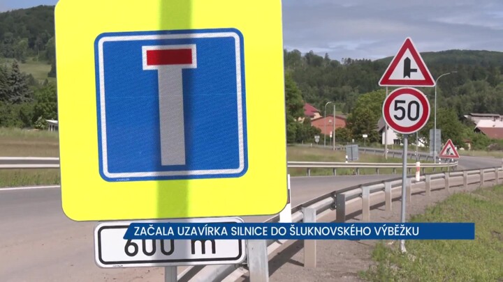 Začala uzavírka silnice do Šluknovského výběžku