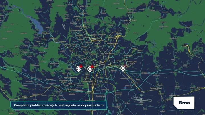 Brno a dopravní stavby s kterými by měli řidiči letos počítat