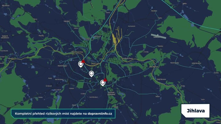 Stavební sezona v Jihlavě přináší řadu dopravních omezení