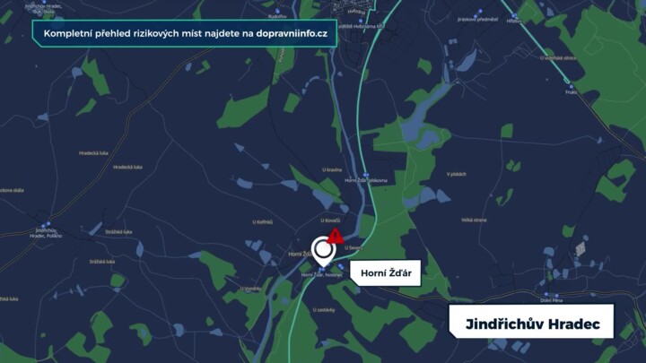 Tři uzavírky v Jindřichově Hradci, na které si řidiči musí dát během léta pozor