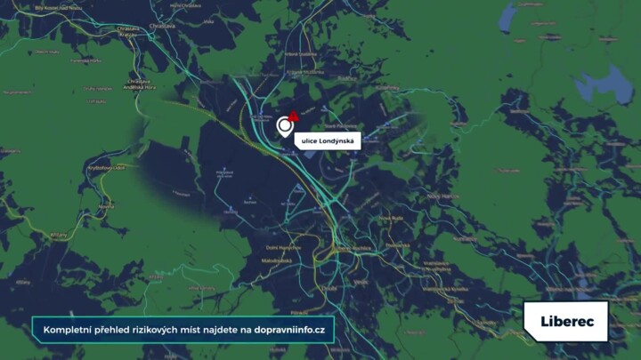 Tři zřejmě největší dopravní komplikace letošní stavební sezony v Liberci jsou soustředěné do velmi malé oblasti